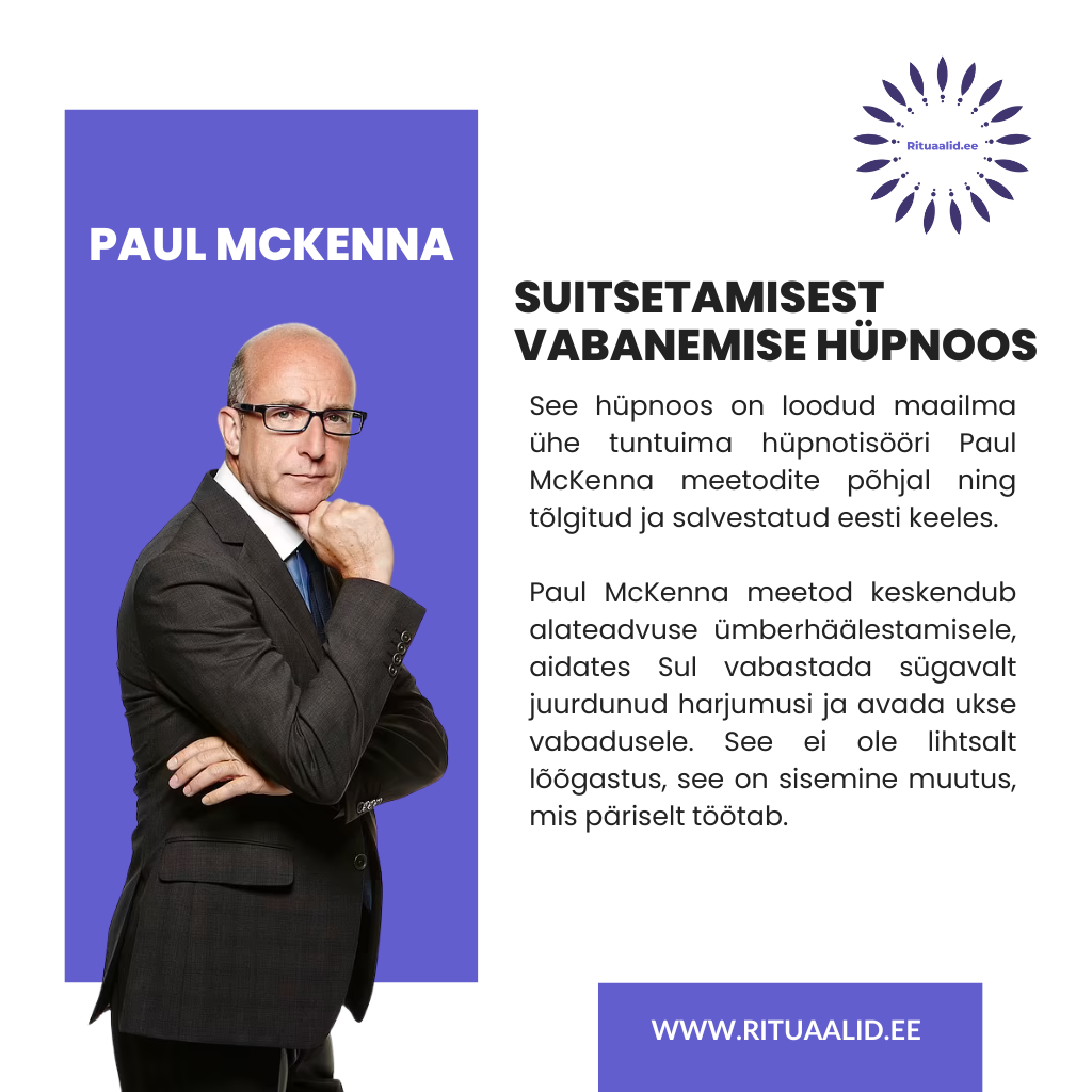 SUITSETAMISEST VABANEMISE HÜPNOOS